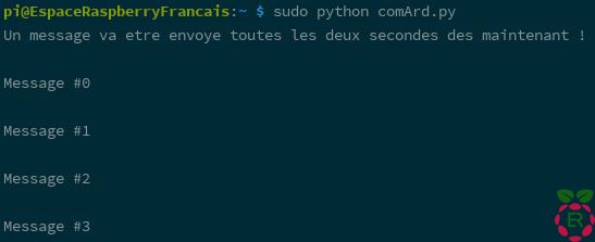 Moniteur Série Arduino sur Raspberry Pi