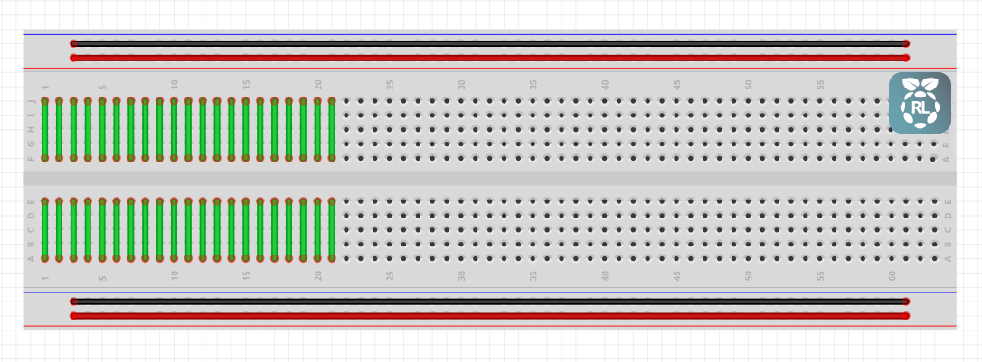 Fonctionnement plaque d'essai / Breadboard - Raspberry Lab